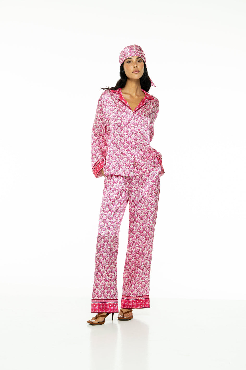 Pantalon Kenza - Rose Peacock