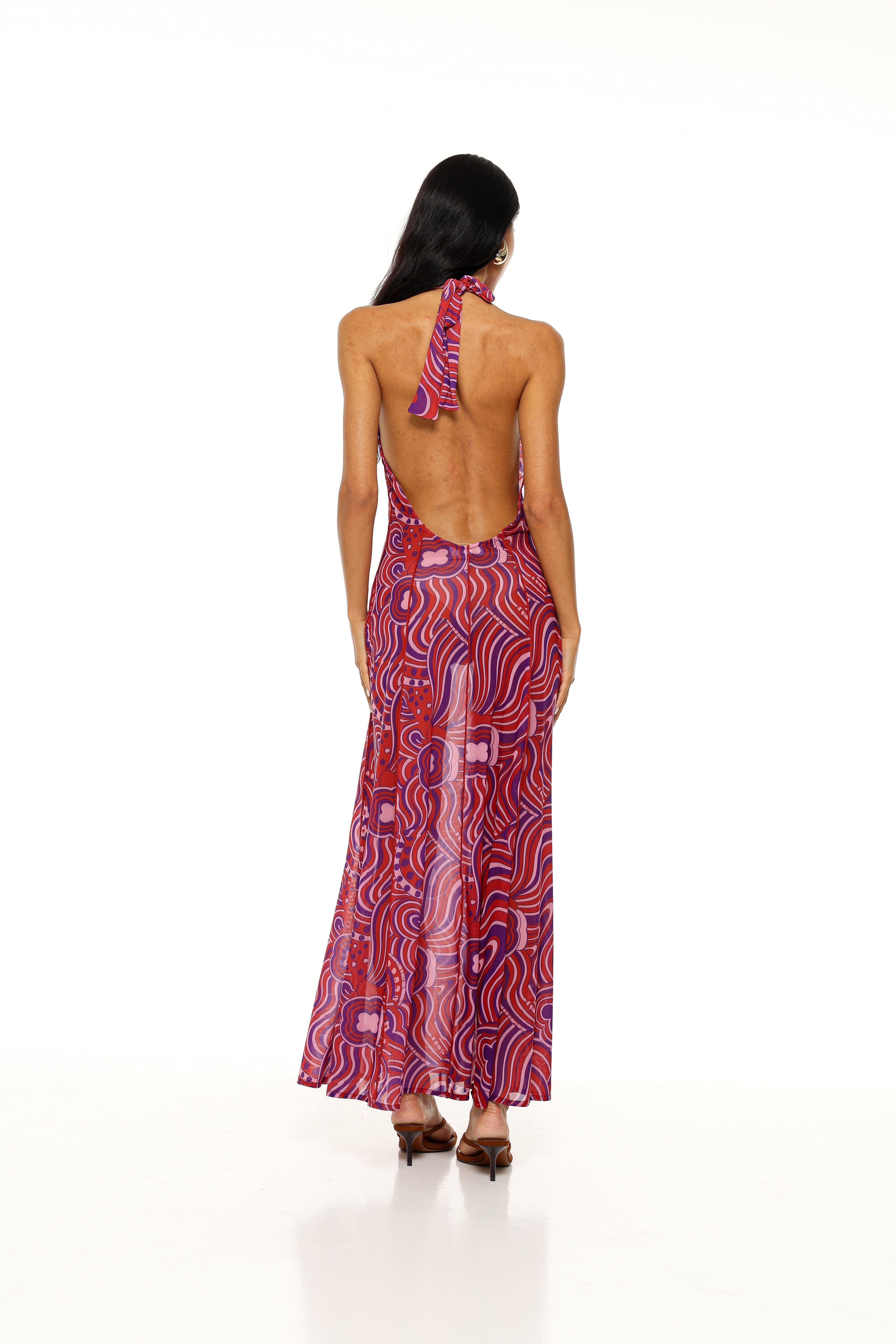 Rosalia Dress - Pink Cosmic