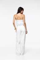 Jeans Lara - Paisley Blanc