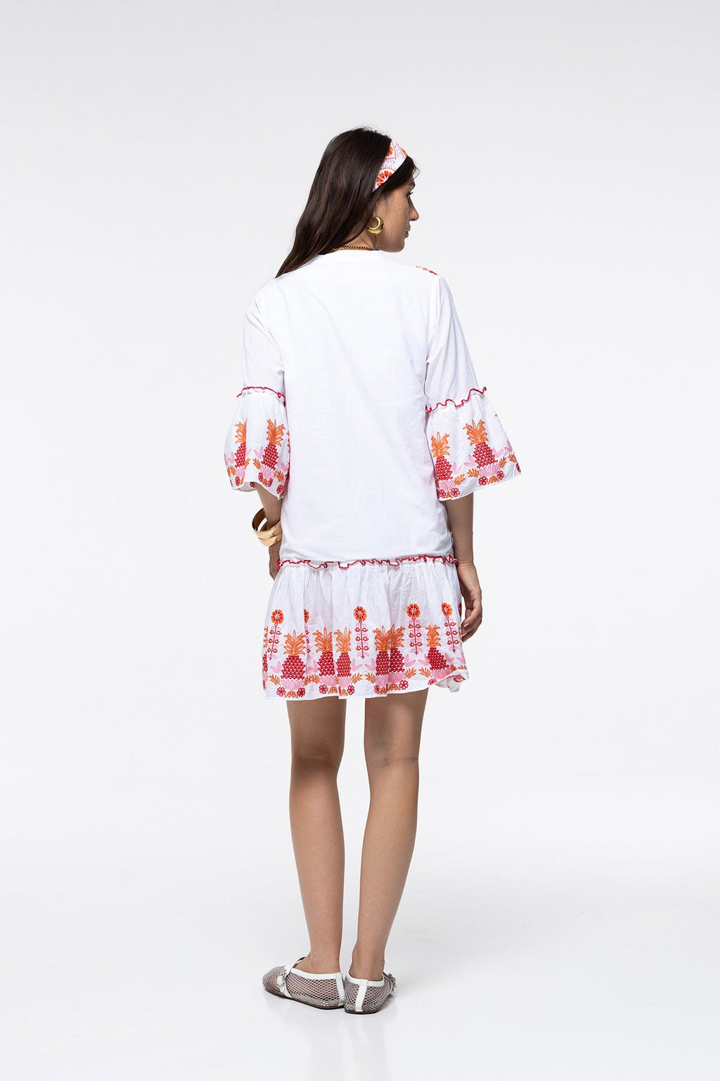 Robe Jeanne - Peach Pineapple