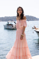 Sandy Dress - Pink Gingham