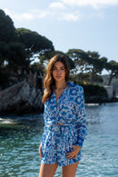 Chemise Amber - Bleu Aztec