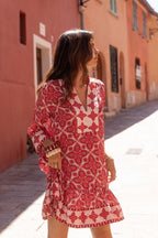 Robe Bianca - Red Lotus