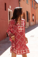 Robe Bianca - Red Lotus