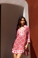 Robe Bianca - Red Lotus