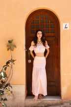 Celia Skirt - Pink Vichy
