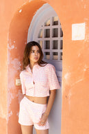 Short Joe - Pink Vichy