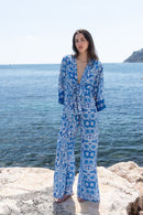 Jumpsuit Josephine - Bleu Aztec