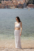White Crochet Set