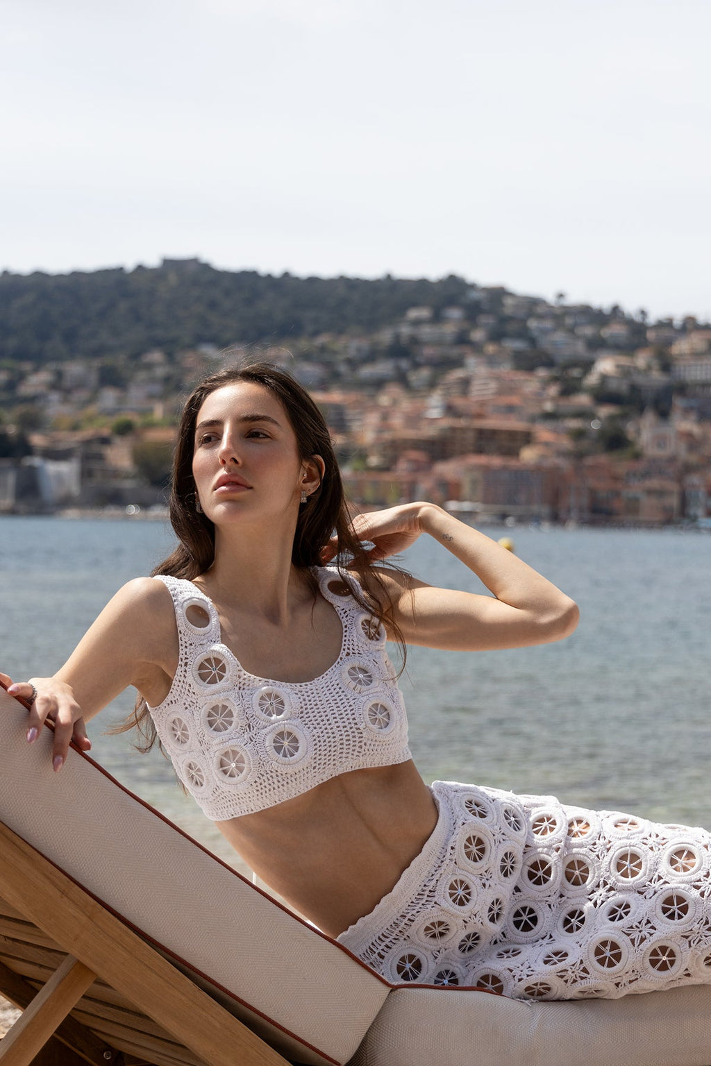 White Crochet Set