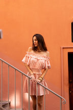 Virginia Dress - Pink Vichy