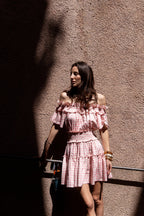 Virginia Dress - Pink Vichy