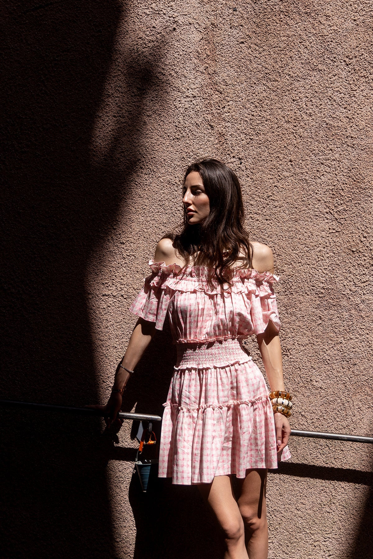 Virginia Dress - Pink Vichy