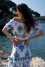 Top Jenna - Topaz Azul