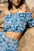 Joana Top - Aztec Blue
