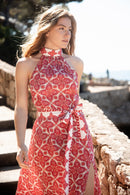 Robe Chantal - Red Lotus