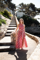 Robe Chantal - Red Lotus