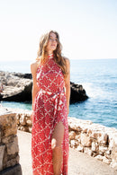 Robe Chantal - Red Lotus