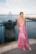 Marine Petticoat Skirt - Rose Peacock