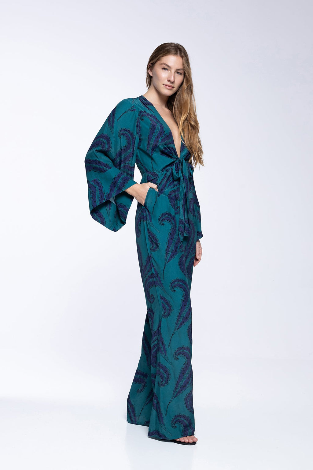 Josephine Jumpsuit - Leaves