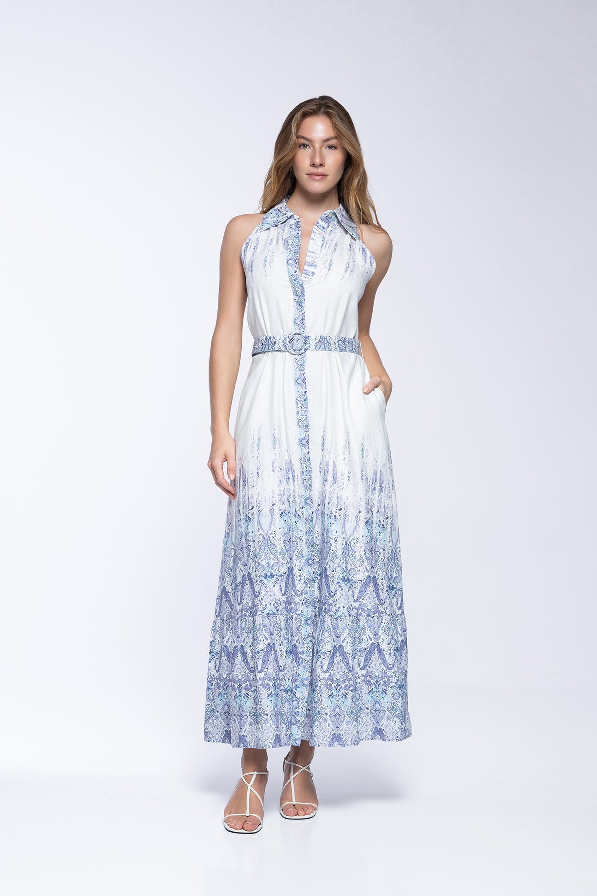 Vestido Brittany - Persian Blue