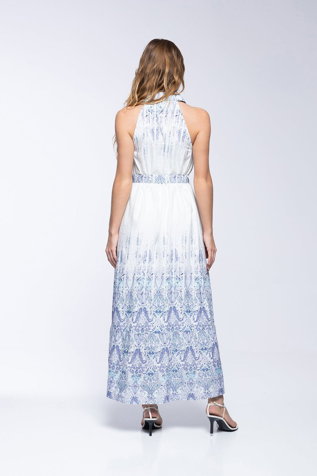 Vestido Brittany - Azul Persa