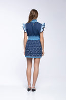 Robe Crystal - Blue Palm Tree