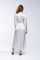 Robe Eloise - White Peacock