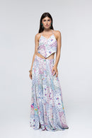 Jupe Grace - Paisley Floral Patch