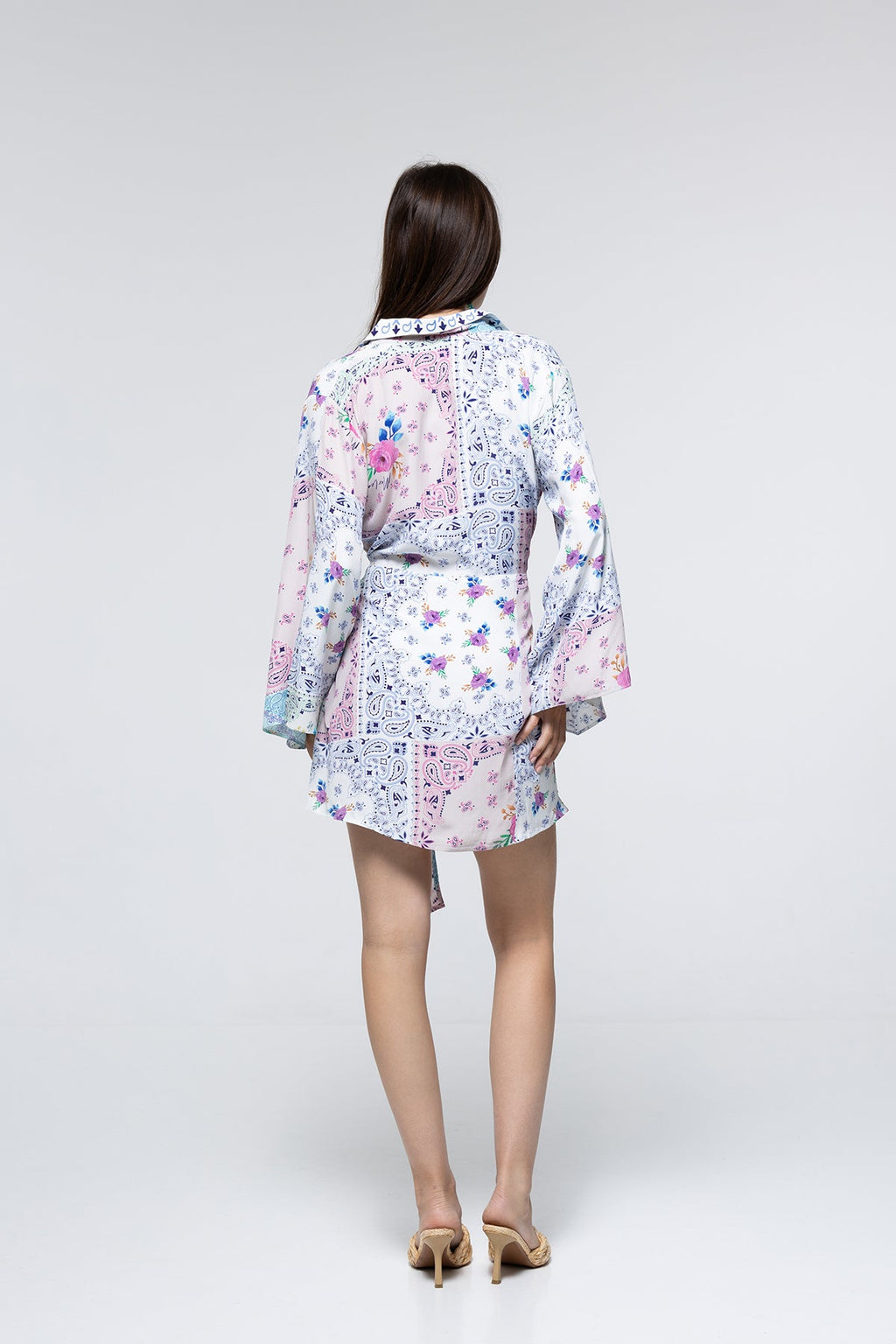 Robe Penelope - Paisley Floral Patch