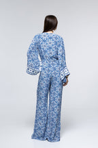 Josephine Jumpsuit - Blue Tile