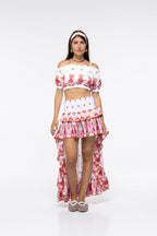 Jenna Top - Peach Pineapple