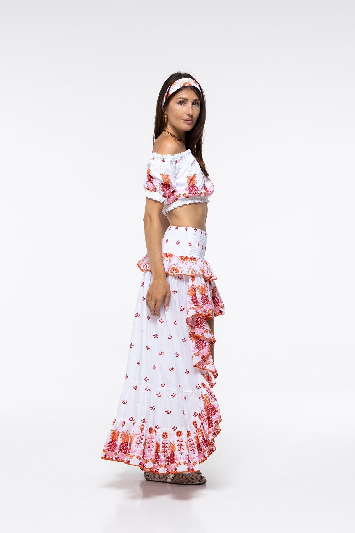 Jenna Top - Peach Pineapple