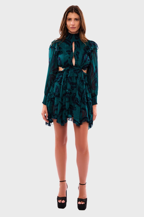 Robe Esmeralda - Feuilles