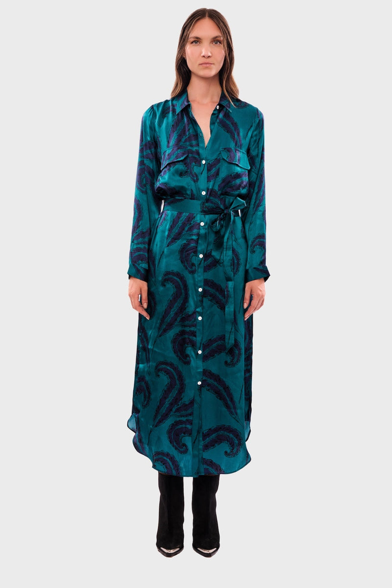 Robe Eloise - Feuilles