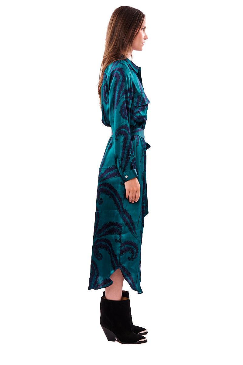 Robe Eloise - Feuilles