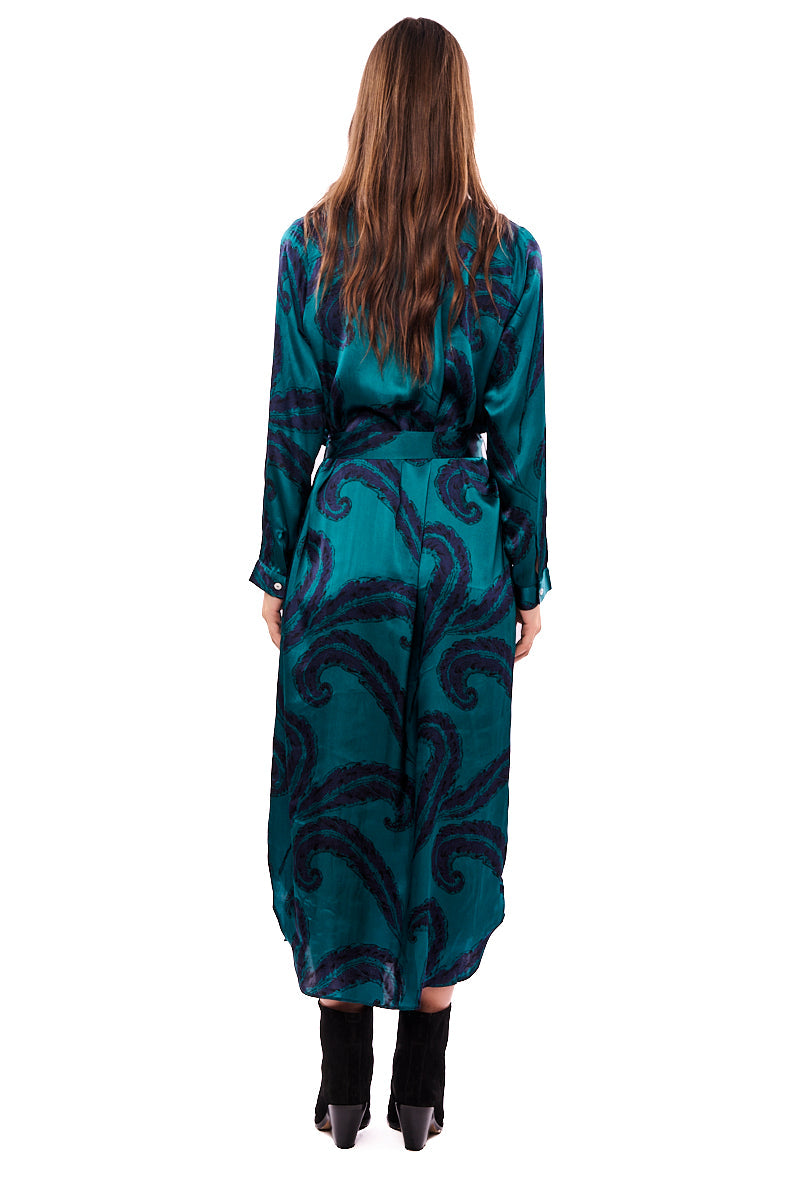 Robe Eloise - Feuilles