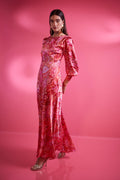 Vestido Marni Grace Paisley Magenta