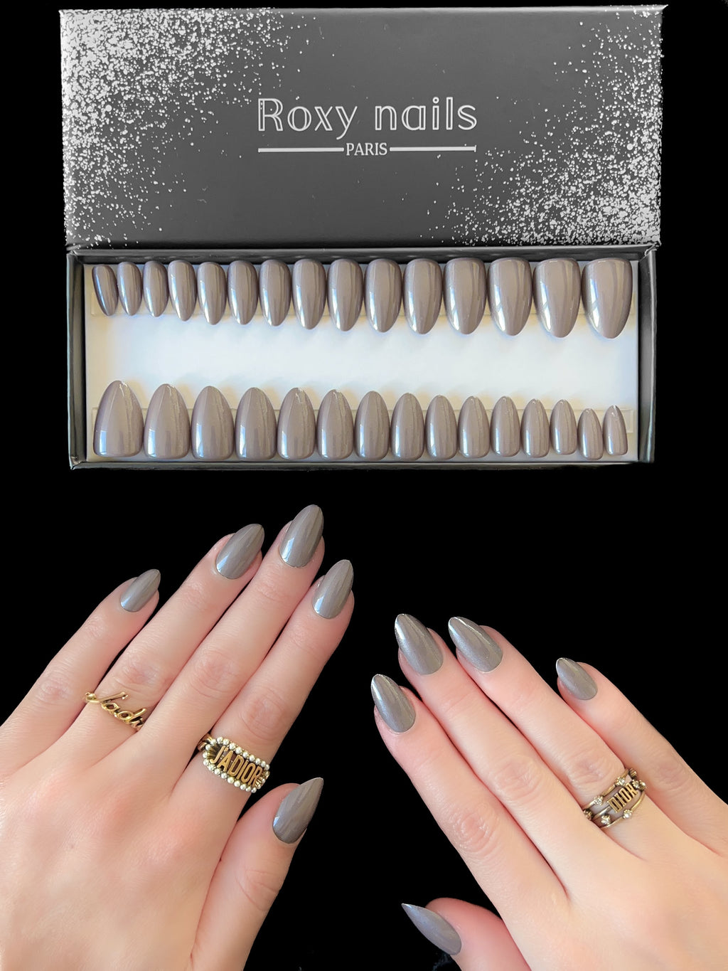 Faux Ongles - Marron Glacé