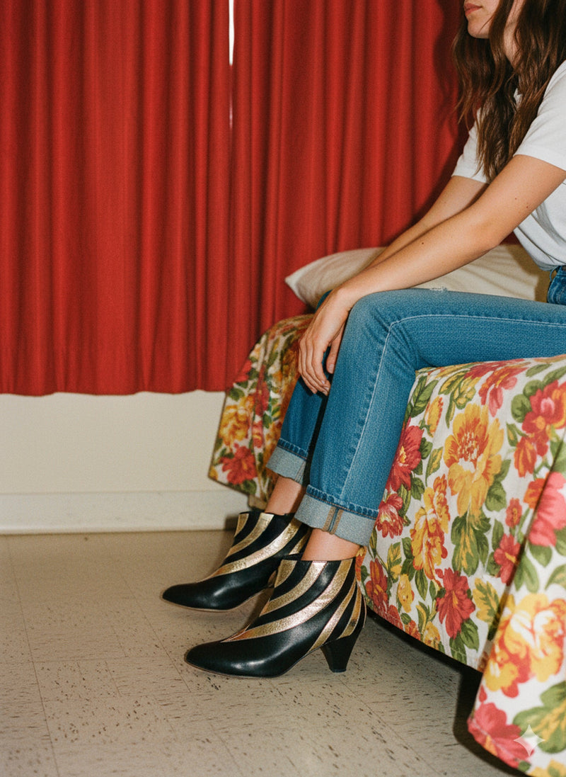 Marshall - Black Leather & Champagne