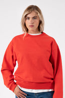 BAM le Marty Oversize Rouge Tomato est le sweat qui remplace le rouge à lèvre