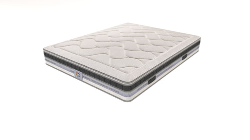 Cheverny - Matelas - Blanc/Gris