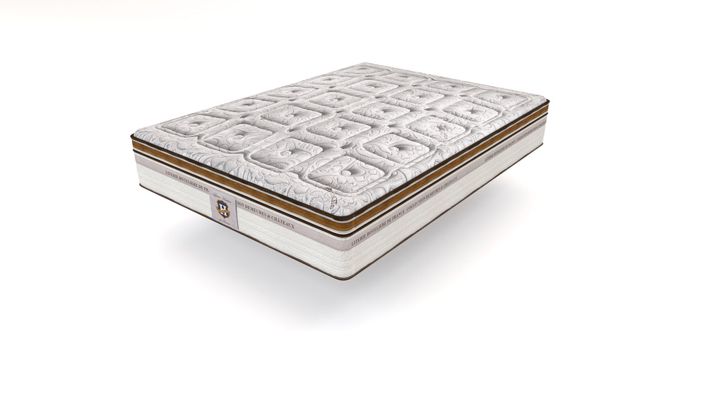 Renaissance - Mattress + Box Spring Set - White/Brown