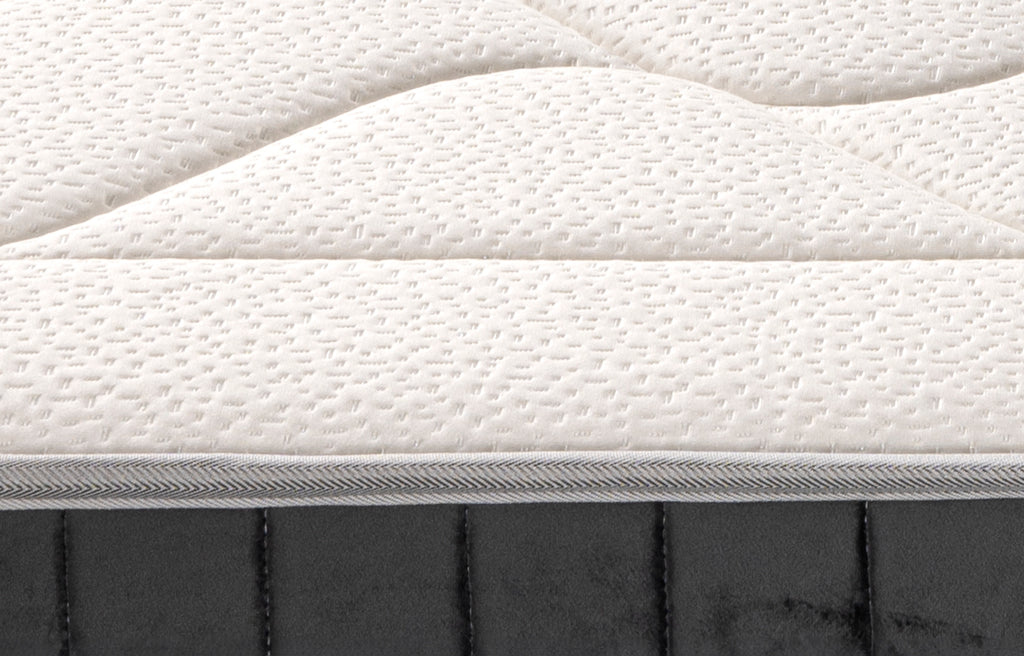 Cheverny - Mattress + Box Spring Set - White/Grey