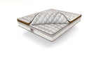 Renaissance - Mattress + Box Spring Set - White/Brown