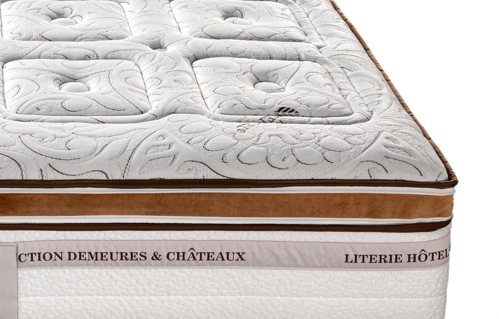 Renaissance - Mattress + Box Spring Set - White/Brown