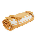 Sun lounger mattress Mustard yellow - 190 x 60 cm | Sun lounger mattress