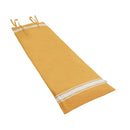 Sun lounger mattress Mustard yellow - 190 x 60 cm | Sun lounger mattress