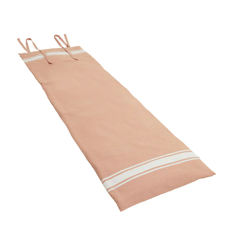 Sun lounger mattress Powder pink - 190 x 60 cm | Sun lounger mattress