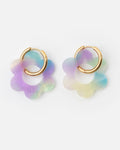 Boucles D'Oreilles Maxi Fleurette - Sirène